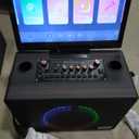 Karaoke Machine for Adults, Built-in 14 Inch Tablet with Lyrics Display, Portable Bluetooth Karaoke Speaker with 2 Wireless Microphones,800W Speaker, Connects to TV for Home Outdoor Party (Large)