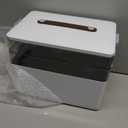 CTIME 3-Tier Medicine Organizer - Portable Medicine Cabinet with Leather Handle, Empty First Aid Kit for Home