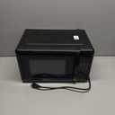 Emerson MW7302B Compact Countertop Microwave Oven with Touch Control, LED Display, 700W, 10 Power Levels, 6 Auto Menus, Glass Turntable and Child Safe Lock, 0.7 Cu., Ft. Black