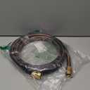 Giraffe Tools Leader Hose 6ft x 5/8", Short Water Hose for Hose Reel Connecting, Lightweight, Flexible with Female Female Fittings