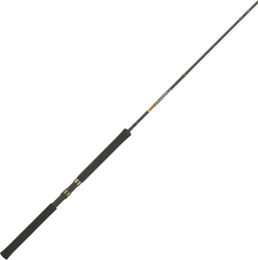 463948 Bnm Buck's Graphite Jig Pole 14' 3pc, Black