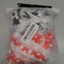 2 Pieces Washable Female Diapers with Suspender Comfort Reusable Doggy Diapers Reusable Puppy Sanitary Panties Dog Underwear Diaper for Small Girl Dogs in Period Heat (Red&Black, 4XL)