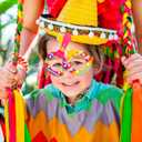 Honoson 32 Pcs Mexican Fiesta Party Decorations Paper Eyeglasses Taco Cactus Pinata Cinco De Mayo Costume Photo Booth Props Supplies for Taco Twosday Birthday Let's Fiesta Favor