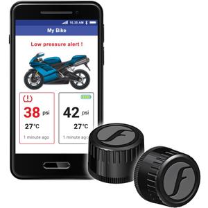FOBO Bike 2 Black Bluetooth 5 DIY TYRE Pressure Monitor System TPMS iOS Android