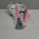 HEEYA 12.6 Inch Large Brush Head with Ice Scraper, Extendable Car Scraper Snow Brush for Car Window Windshield, Portable Snow Scraper for SUV Truck Vehicle Automobile  Pink