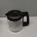 12-Cup Coffee Maker Glass Carafe Replacement Compatible with Hamilton Beach Coffee Maker Models 46310, 49980R, 49976, 49350, 49980A, 49980Z, 49983, 49618, 46300, 49966 1 Pack