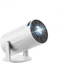 Projector With WIFI 6 And Bluetooth, 4K Support Smart Portable Projector 180 Rotatable 130'' Screen Movie Projector Auto Keystone For Mobile Phones, Tv Sticks, Laptops