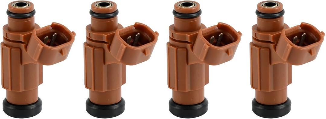 4PCS Fuel Injectors Fuel Injector Nozzle Fit For Suzuki Outboard 175HP 200HP 225HP 250HP 300HP DF,Replaces 15710-96J00
