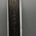 Crystal Art Gallery Whiskey Bar Metal Wall Art 6 x 30 in