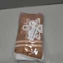 2 x 20 Inch Football Christmas Stocking-Sports Theme Hanging Stocking with Player Silhouette, Large Fireplace Decor for Family Holiday Party Supplies