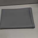 Mini Fridge Silicone Mat 23.6''x23.6''x0.78'' Non-Slip Leak-Proof Under Refrigerator Drip Tray, Ideal for Refrigerators,Portable AC Pan, Ice Maker, Wine Coolers, and Dishwashers -Grey