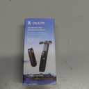 JISULIFE Handheld Mini Fan, 3 IN 1 USB Rechargeable Portable Fan [12-19 Working Hours] with Power Bank, Flashlight, Pocket Design for Travel/Summer/Concerts/Lash, Gifts for Women (Black)