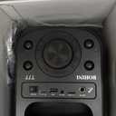 Bluetooth Speaker, 160W Peak Powerful Loud Stereo Sound Deep Bass Wireless Boombox Portable Large Party Speakers with Subwoofer TWS Pairing Dynamic LED Light for Outdoor Camping Backyard Events (Black)