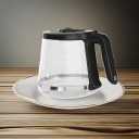 Mr. Coffee 12-Cup Replacement Carafe Compatible with Mr. Coffee 12 Cup Machines, Glass Pot with Black Handle