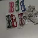 Eyekepper Huge Metalless Reading Glasses with Screwless Spring Hinges 6 Pack Oversized Readers for Women +3.75