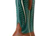 Ariat Women's Futurity Limited Western Boot (6.5, Turquoise Nights/Umber Rust)
