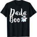 Dada Boo Halloween Family Matching Ghost Mom Gift T-Shirt L Ladies