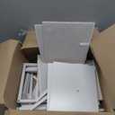 Cerlyunzan Over the toilet Storage with 2 Fabric Drawers, Freestanding, Above the toilet with adjustable feet, space saving