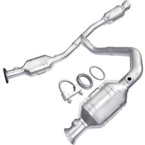 JT Exhaust Catalytic Converter Compatible with Chevrolet Silverado 1500/Sierra 1500 2014-2018 4.3L 5.3L, Suburban/Tahoe/Yukon XL 2015-2019 (EPA Compliant)(Catalyst+ Grade)