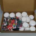 Shappy 24 Pack Christmas Snowman DIY Craft 326 Pcs Build Snowman Craft Kit Christmas Decoration Air Dry Modeling Clay for Winter Party DIY Gift Indoor Outdoor Holiday Decoration(Snowman)