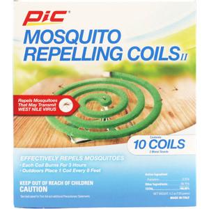 Pic Mosquito Repellent Coils (Box of 10 Coils)