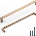 10 Pack 7.5 Inch(192mm) Kitchen Cabinet Handles Champagne Bronze Cabinet Pulls Kitchen Cabinet Hardware Drawer Pulls for Cupboard Wardrobe