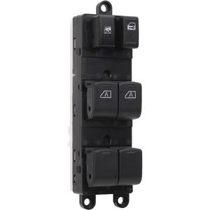 Power Main Window Switch Door Master Control Button Driver Side Compatible with 2004-2012 Nissan Titan, 2005-2007 Nissan Armada, Replaces 25401-ZT10A 25401ZT30A