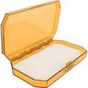 Riverruns Aventik Saltwater Fishing Box Fits Streamers Saltwater Flies Salmon Flies Large Fishing Flies Deep Enough Fishing Tackle Box(Orange)