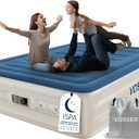 VOSSER Queen Air Mattress with Built in Pump,Leakproof Blow Up Mattress, Queen 15''