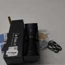 Electric Ear Wax Removal System, Water Powered Ear Cleaning Tool with Irrigation Flusher, 6 Tips, 4 Pressure Settings - Safe & Effective for Ear Wax Buildup Flushing and Cleaning