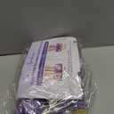 Pedal Resistance Bands with Handles, Durable 6-Tubes Multifunction Pedal Resistance Band, Natural Rubber Foot Pedal Resistance Bands, Fitness Resistance Bands for Abdomen, Waist, Arm, Leg - Purple