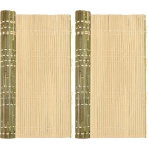8x10 ft Bamboo Mat for Sukkah Kit, 2 Pcs 4x10 ft Schach Sukkah Mat