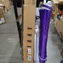 AMMSUN Shade Umbrella, Premium Portable Umbrella with Stand, 6.5ft Lightweight Free Standing Canopy for Sporting Games, Adjustable Instant Sun Protection and Easy to Carry, Purple