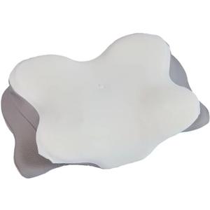 Neck Pillow Patented Contour Design with Premium Memory Foam for Neck Pain Relief Adjustable for All Sleepers