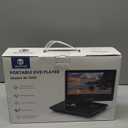 WONNIE 12.5 Inch Portable DVD Player with 10.5 Inch Swivel HD Screen, with Car Headrest Case, 5-Hour Rechargeable Battery, Car Charger and AC Adapter, Supports USB/SD Card/Sync TV, All Regions