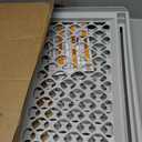MYPET Universal Pet Gate: 26 - 42 Wide Dog Gate for Doorways with Pressure Fit or Swinging Door Hardware Mounting Types Included: 26" Tall; Gray