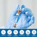 3ml Syringe with Luer Lock Tip, Disposable, Individually Sealed, TKMD, Box of 100, (No Needles Included)