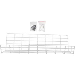 ARTIBETTER Cable Storage Organizer Cable Holder Under Desk Cord Organizer Management Tray for Computer Management