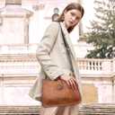 APHISON Crossbody Bags For Women Trendy, Vegan Leather Hobo Purse Shoulder Handbag Bucket Bag with 2 Strap