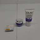 Olay Retinol 24 Duo Pack, Renewing Exfoliating Cleanser, FragranceFree 5.0 FL oz, Night Moisturizer, Fragrance-Free, 1.7 oz, 4ct Retinol Cleansing Melts
