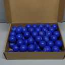 Shappy 72 Pcs Inspirational Stress Relief Balls Motivational Stress Ball Encouraging PU Bulk Balls for Adults Small Therapy Fidget Relief Toys for Valentines Gifts (Blue)