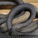 Flexi Hose Lightweight Expandable Garden Hose, 75FT -Retractable Garden Hose, Water Hose - No-Kink Flexibility, 3/4 Inch Solid Brass Fittings and Double Latex Core (Black)