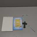 Baby Boy First Bible and 4" Pewter Baptism Guardian Angel Crib Cross (Original Version)-L8