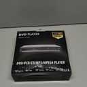 DVD Players for TV with HDMI,Plays All Regions and Formats,CD Player for Home,Support 1080P Video/CD/DVD/VCD/JPEG/USB, Remote, HDMI and RCA Cables Included