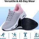 Women's Walking Shoes Slip On Tennis Sneakers Easy Put On Athletic Shoes for Ladies US 6-10.5
