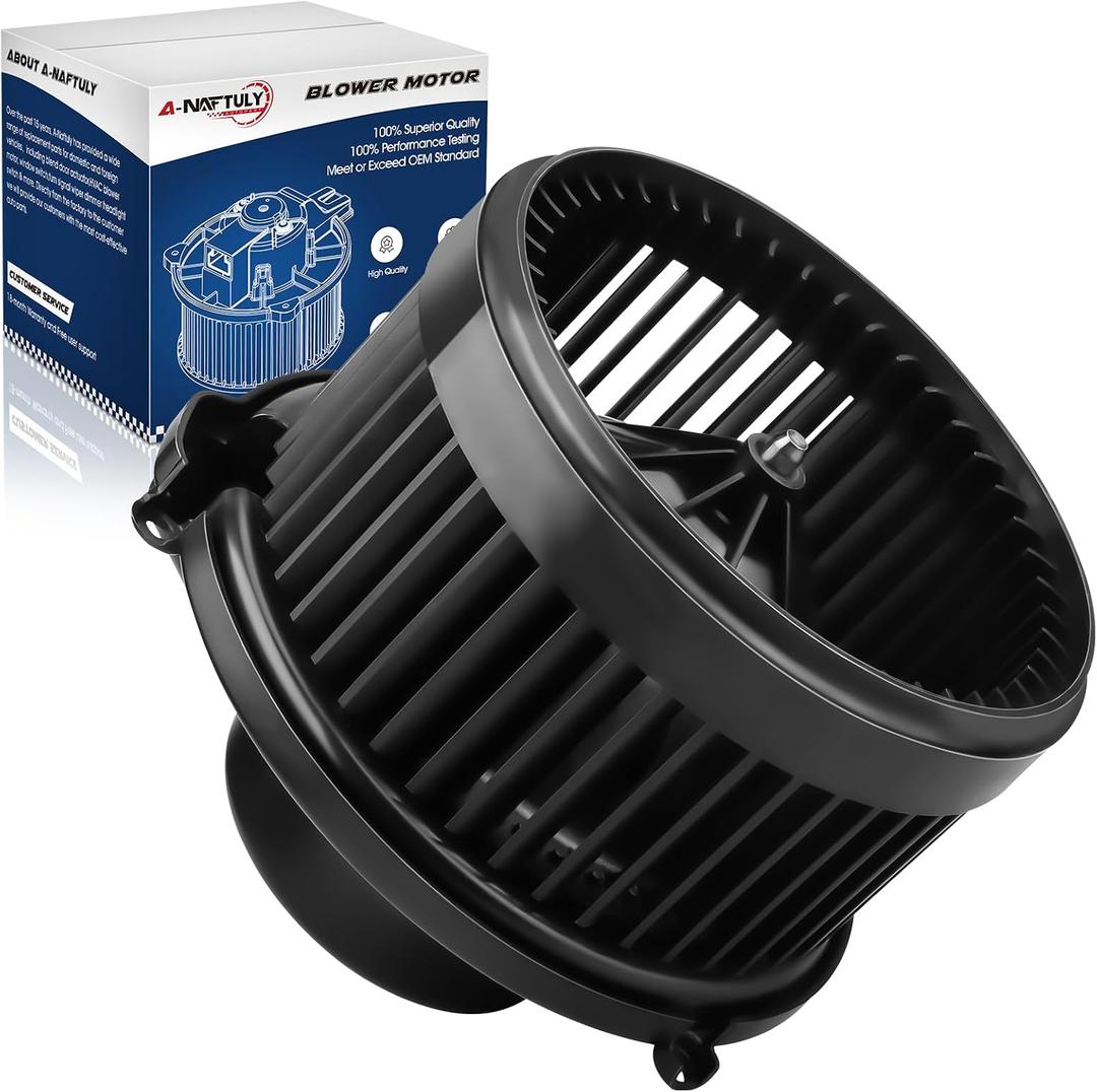 AC Blower Motor with Fan Fits for 2006-2017 Chevy Equinox, 2012-2015 Captiva Sport, 2010-2017 GMC Terrain, 2006-2009 Pontiac Torrent, 2008-2010 Saturn Vue, HVAC Heater Blower Motor, 700211