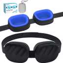 CLOZIA Eye Mask for Dry Eyes, Dry Eye Relief Sleep Mask with Moisture Chamber Goggles, Blackout Sleep Mask for Men & Women, Soft Silicone Eye Mask for Sleeping, Travel & Shift Work