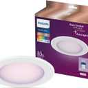 Smart Wi-Fi LED Downlight & Recessed Spot Color & Tunable White Metal/Plastic/White Wi-Fi