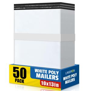 LINSIRON Poly Mailers 10x13 Inch 1200 Pcs, Large Shipping Bags for Clothing