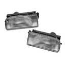 Jecoupoon Bumper Fog Lights Assembly Compatible with E36 M3 318i 318is 318ti 323i 323is 325i 325is 328i 328is 1992-1998 Fog Lamps with H1 12V 55W Bulbs